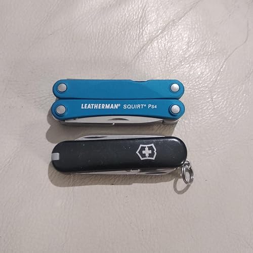 Amazon | LEATHERMAN(レザーマン) SQUIRT PS4 ブルー 【LTJマーク入り